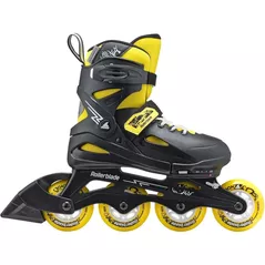Роликовые коньки Rollerblade 07373500800 FURY NERO\GIALLO Size 29-33