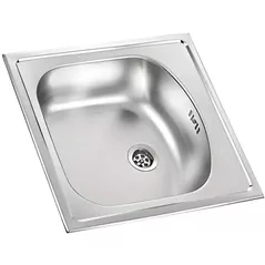 Chiuvetă bucătărie Asil 25190 pentru masa 500х400 h-100mm -0,4, inox, "Asil"