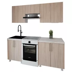 Мебель для кухни Smartex (30012) K1 200cm Stejar Deschis