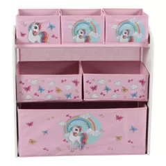 Cutie depozitare U-Grow UGDJ02-UNC Dulap depozitare jucarii Unicorns