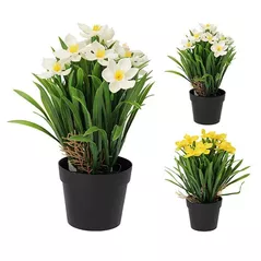 Искусственное растение Promstore 42769 Narcis 26cm, plastic