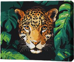 Tablou pe numere BrushMe RMG0008FC 30x40сm (fără cutie) Prădător furtiv
