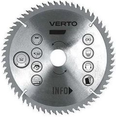 Disc de tăiere Topex 283 Disc de tăiere aluminiu pt fierăstrău 215x30mm 60dinti Verto (61H194)