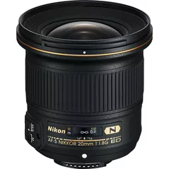 Obiectiv Nikon AF-S Nikkor 20mm f/1.8G ED