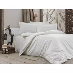 Домашний текстиль Cottony SLPSL Stripe Satin Ivory Nr2: Euro