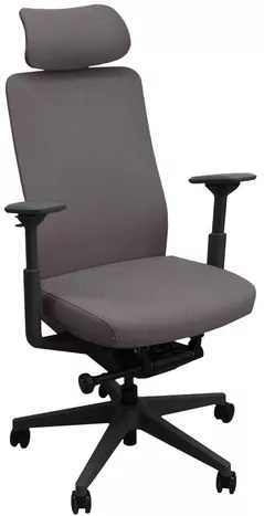 Офисное кресло Deco Nelson (8016A) Dark Grey + Black Frame