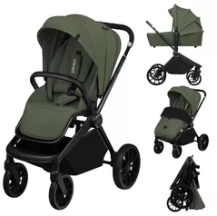 Детская коляска Lionelo Carucior 2in1 Mika Plus Grey Olive