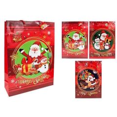 Decor de Crăciun și Anul Nou Promstore 02891 Punga pentru cadouri 38x13x56cm