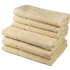 Textile de casă Sweet Home Prosop de fata Toscana 50x90 cm, 450g/m2 Parchment