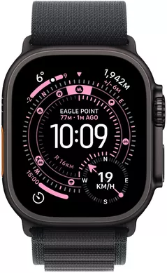 Смарт часы Apple Watch Ultra 3 GPS + Cellular 49mm Black Titanium Case with Black Alpine Loop - Medium MF0V4QI/A