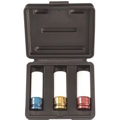 Cheie fixă Force 4032 Set chei tubulare de impact 1/2" pentru roti (17; 19; 21mm x L= 85mm)