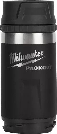 Termos Milwaukee 4932498978 PACKOUT cu capac, 532 ml, negru