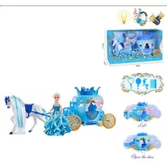 Păpușă ToyMall 004288 Caretă cu muzica si lumina