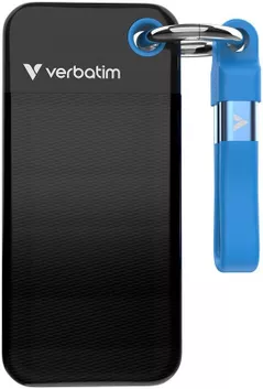 Накопители SSD внешние Verbatim VER_32283 M.2 512GB Pocket USB 3.2 Gen 2, Black/Blue
