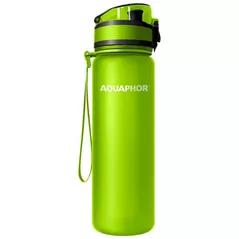 Бутылочка для воды Aquaphor 526610 City, 500ml (verde strălucitor)