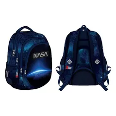Детский рюкзак St.RIGHT 57775 Ghiozdan scolar 32x21x43cm, Blue Earth View