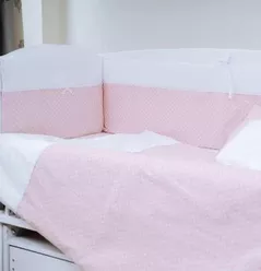 Детское постельное белье PernaMea Set lenjerie 8 piese Elegance Buline Roz (PM.100102/2)