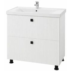 Шкаф под умывальник Mashtab 12090 Toledo (Sava) cu 2 sertare 800x470x850 Alb