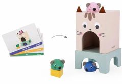 Игрушка Janod J05078 Joc Pisica si Soarecele