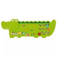 Головоломка Viga 50469 Busyboard (de perete) Crocodil