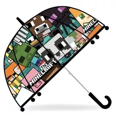 Зонт KiDS Licensing MC00006 Transparent Bell Umbrella 46cm Minecraft