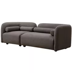 Диван Trendy Victoria Gray Bouclette (3 locuri)