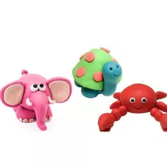 Набор для творчества BuBu HA0001 Plastilină care sare Super DOUGH