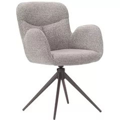 Scaun Deco Yannick MIH-D515 Grey (Royal Boucle Mushroom)