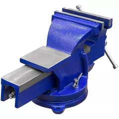 Тиски УХЛ-МАШ uhl-mash2 Тиски слесарные поворотные 6"/150мм