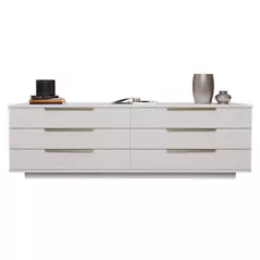 Comodă Bayro Napoli 1800x560x500 Positano белый мат