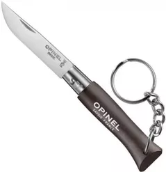 Нож походный Opinel Keychain Black Brown Nr.4 (002268)