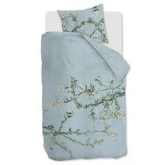 Lenjerie de pat Beddinghouse 330276 (Van Gogh) Blossom 140x200/220 Blue Grey