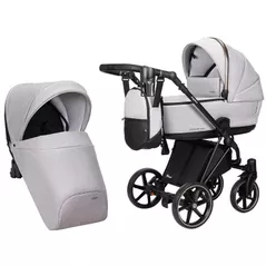 Сărucior pentru copii Angelina Carucior 2in1 Enigma Premium Light Grey EP-22