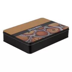 Контейнер для хранения пищи Excellent Houseware 49647 Cutie metalic 26x19x5cm Biscuiti, dreptunghiular
