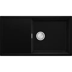 Chiuvetă bucătărie Primagran Ibiza 900-60 Black + accesorii 500x900 MI9KC