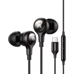 Căști cu fir Ugreen 30638 Wired Earphones Type-C In-Ear, EP103, Black