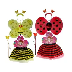 Игрушка Promstore 37657 Set aripi+fusta Ladybug (în asort.)
