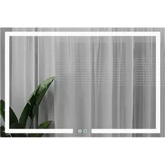 Зеркало для ванной Bayro Otto 1200x800 LED touch c подогревом