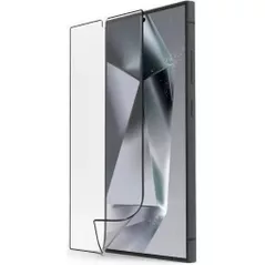 Стекло защитное для смартфона Hama 222740 Super Hybrid Screen 9H for S24U