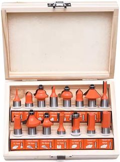 Set de tubulare, bite, duze Harden 613215 Set carote lemn (15buc/set) Pro