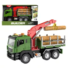 Машина Wenyi WY1122A 1:10 Camion cu lemne și inerție (lumini/sunete)