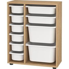 Dulap pentru copii Bofigo Коробка для игрушек 690x855x298mm, Sapphire Oak (12-67-14)