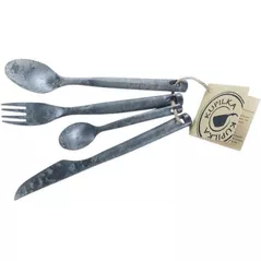 Посуда походная Kupilka 971746 KCUTK0 Набор стол.приборов 4pcs kelo (black)