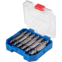 Набор головок, бит, насадок King Tony 11406SQ Экстракторы поврежденных шпилек 6-12 мм, 6 пр.