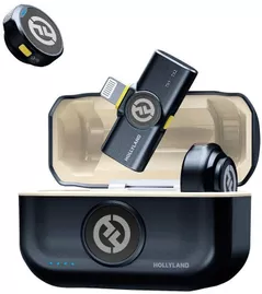 Микрофон Hollyland Lark M2 with Lighting Plug (Duo,Shine Charcoal)