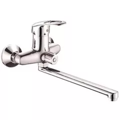 Смеситель для ванны Rossa 49106 MPN2229, cu pipa lunga, crom, Lina