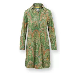Домашний текстиль Pip Studio 51.503.676 Daaltje Long Sleeve Nightdress Jabali Green XXL Green