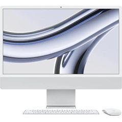 Monobloc PC Apple iMac 24" Retina 4.5K M3 8c/10g 512GB Silver MQRK3