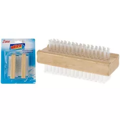 Аксессуар для ванной Holland 36443 Щетки для ногтей Ultra Clean 2шт, деревянные