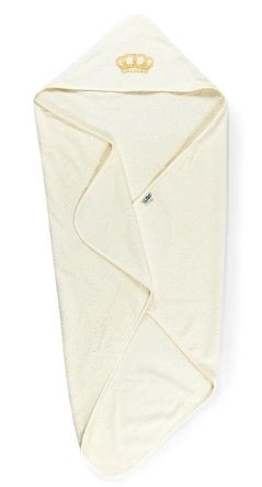 Accesoriu pentru baie PernaMea Prosop botez 90x90cm Coronita maro